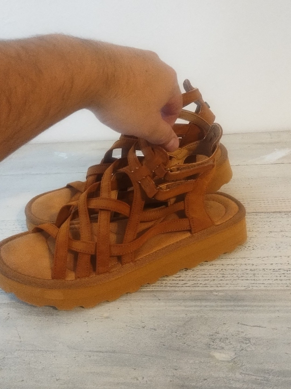 Bearpaw Prominence Women's Platform Gladiator Sandals
Bearpaw size 9